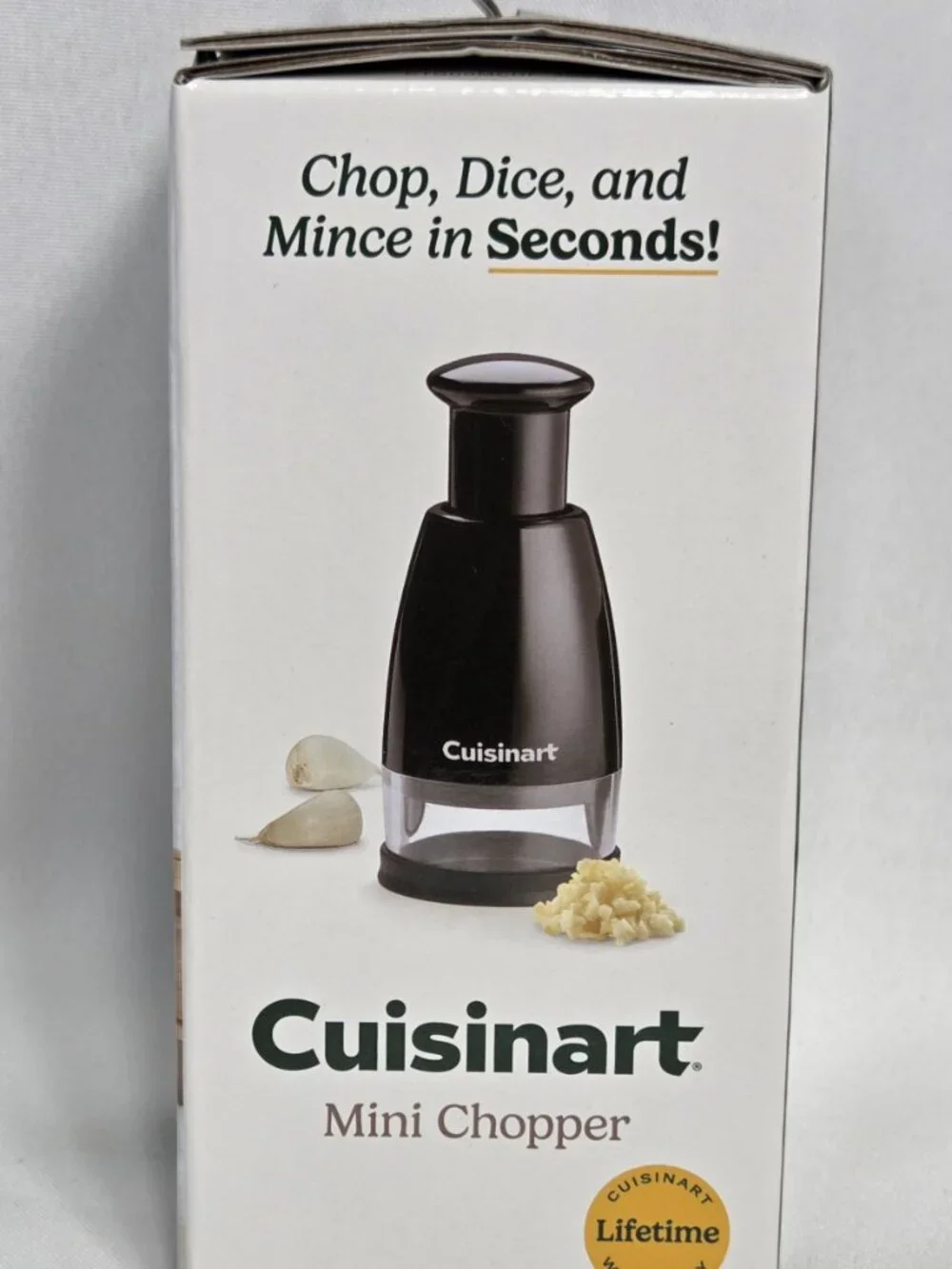 Cuisinart Mini Chopper Manual Push Down Food Vegetable Slicer Dicer CTG-00-MCHP